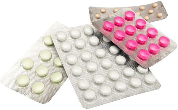 packets of antibiotics